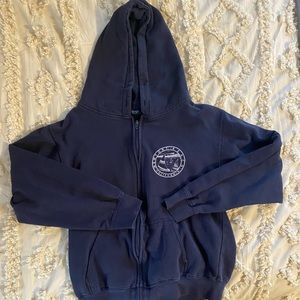 Rare Brandy Melville John Galt Crystal Newport Zip up